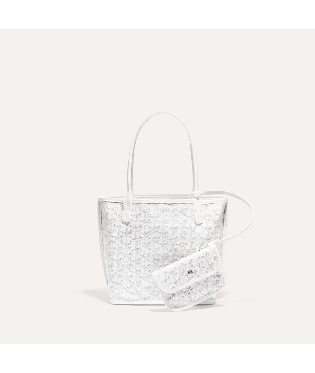 GOYARD Белая сумка тоут, фото 2