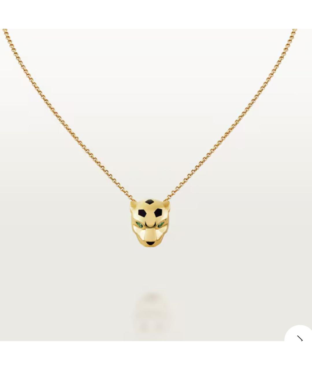 CARTIER Золотое колье из желтого золота, фото 2