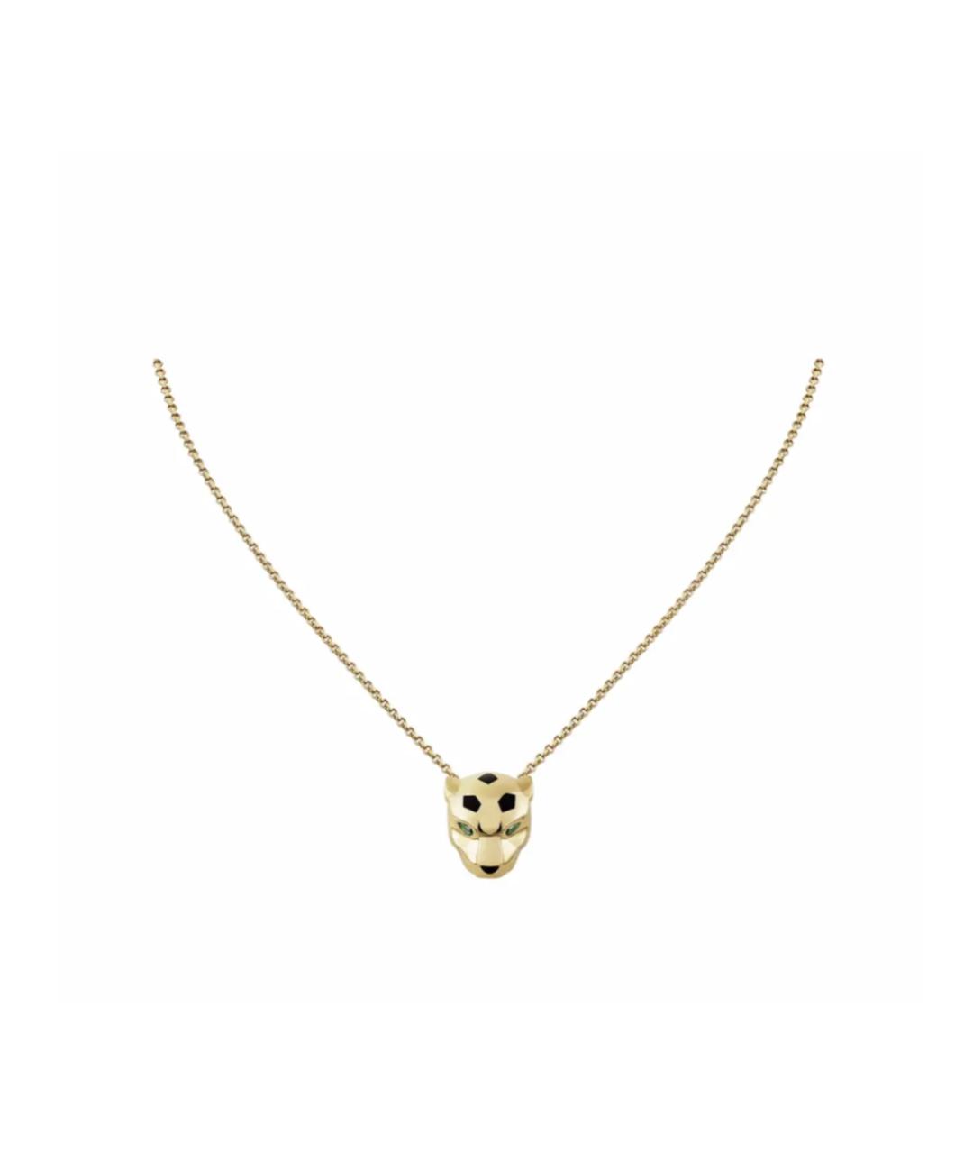 CARTIER Золотое колье из желтого золота, фото 1
