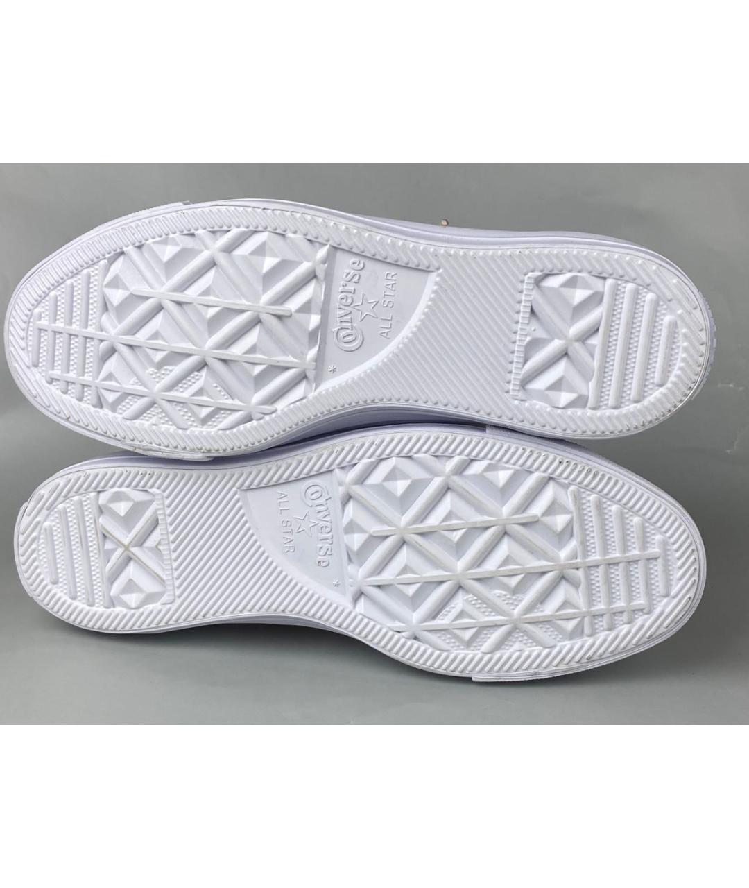 CONVERSE Бежевые кожаные кеды, фото 7