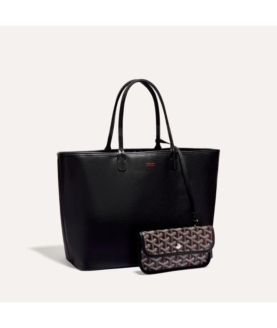 GOYARD Черная сумка тоут, фото 7