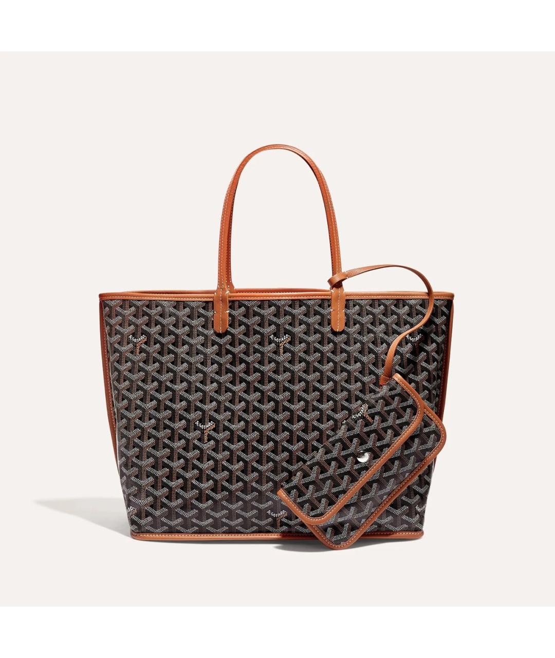GOYARD Коричневая сумка тоут, фото 2