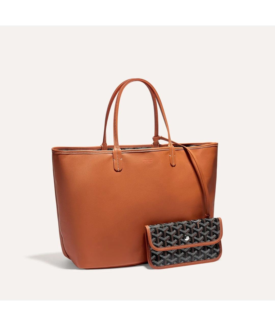 GOYARD Коричневая сумка тоут, фото 7