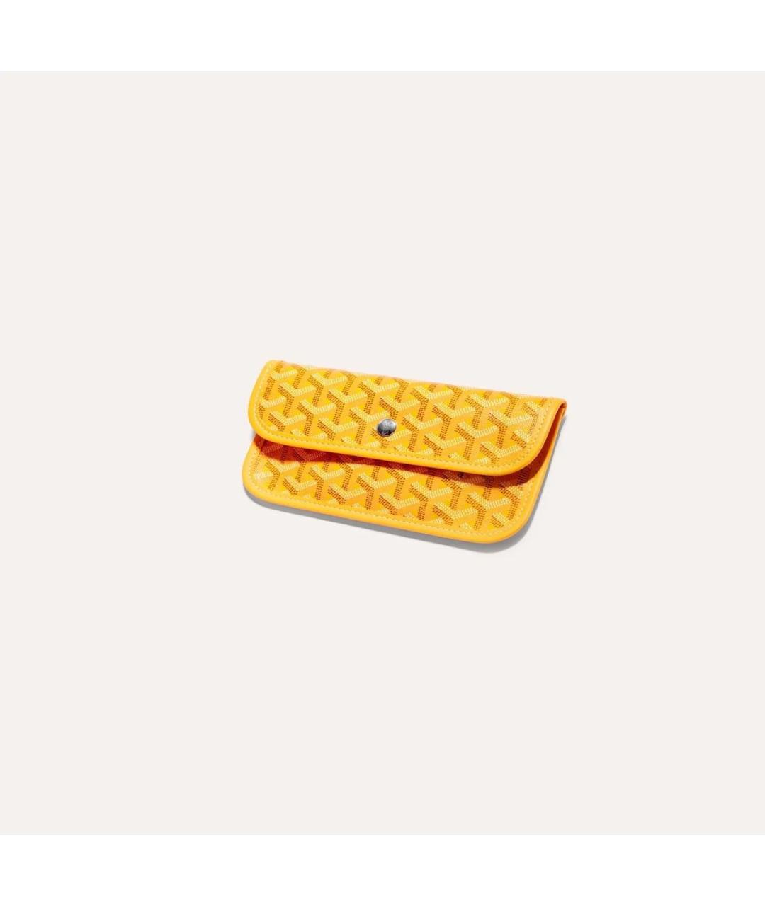 GOYARD Желтая сумка тоут, фото 5