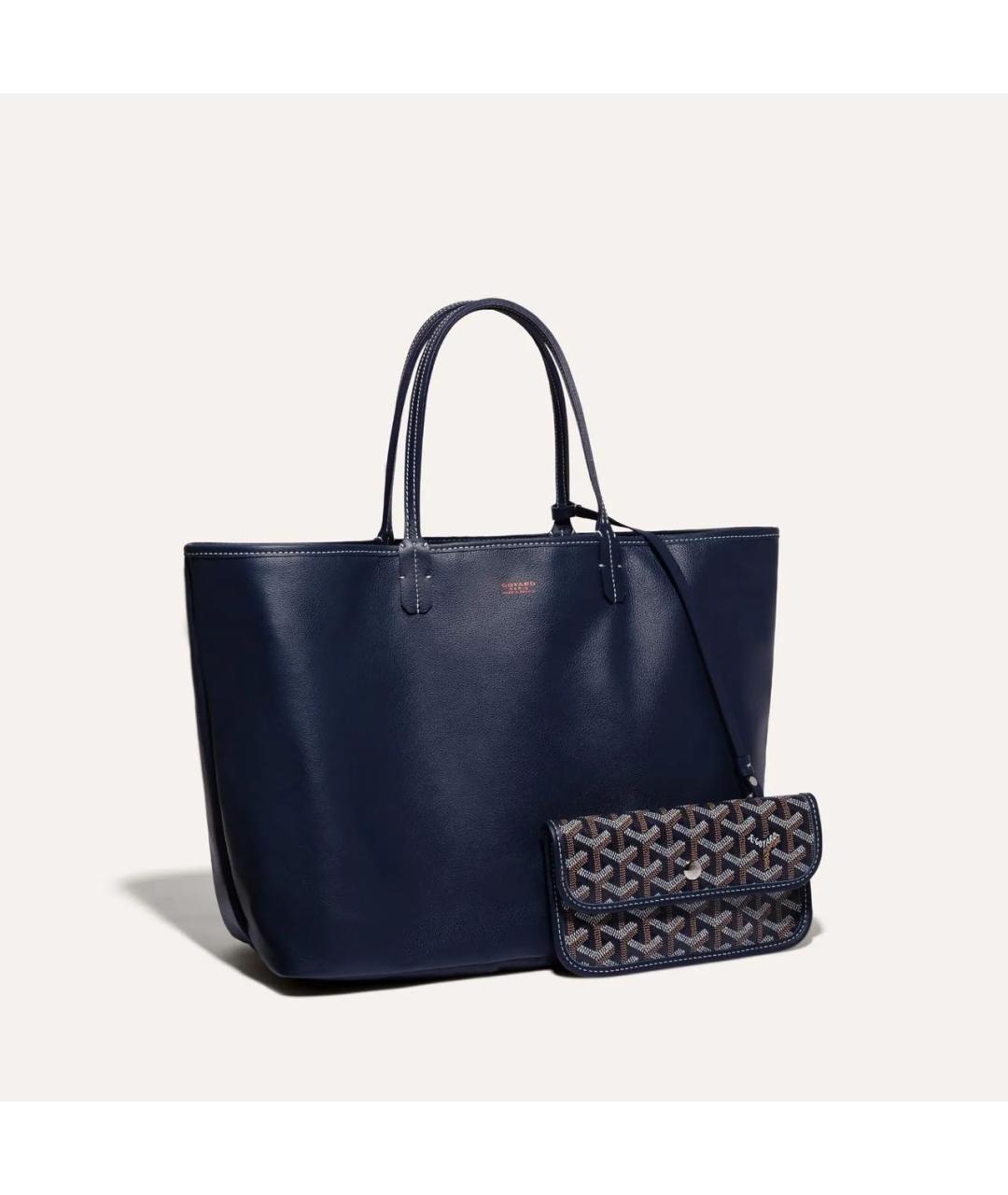 GOYARD Темно-синяя сумка тоут, фото 7