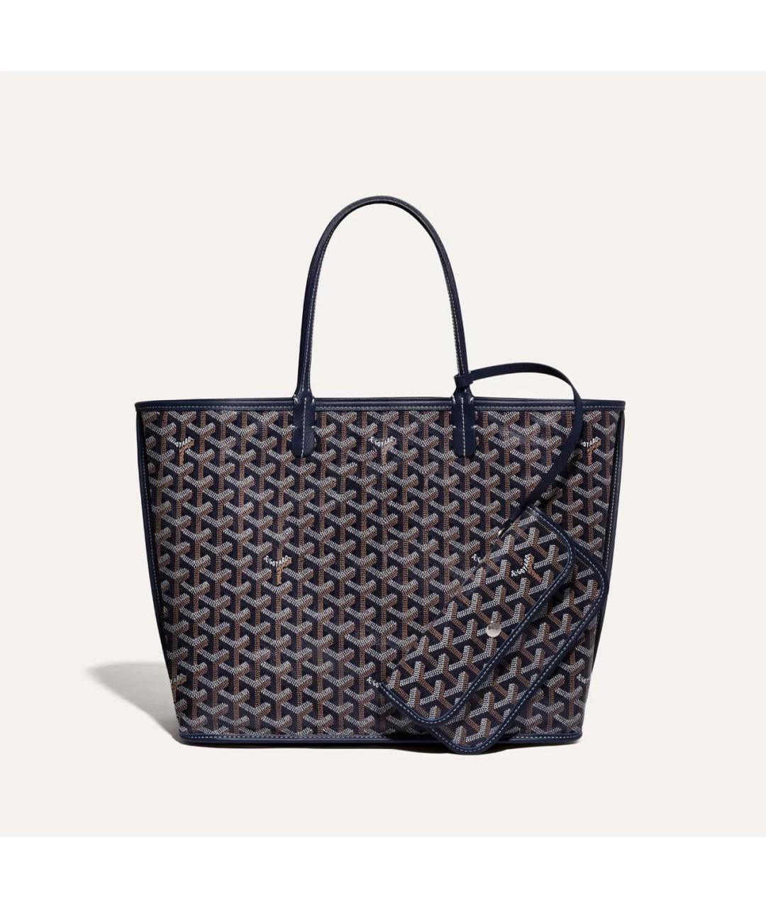 GOYARD Темно-синяя сумка тоут, фото 2