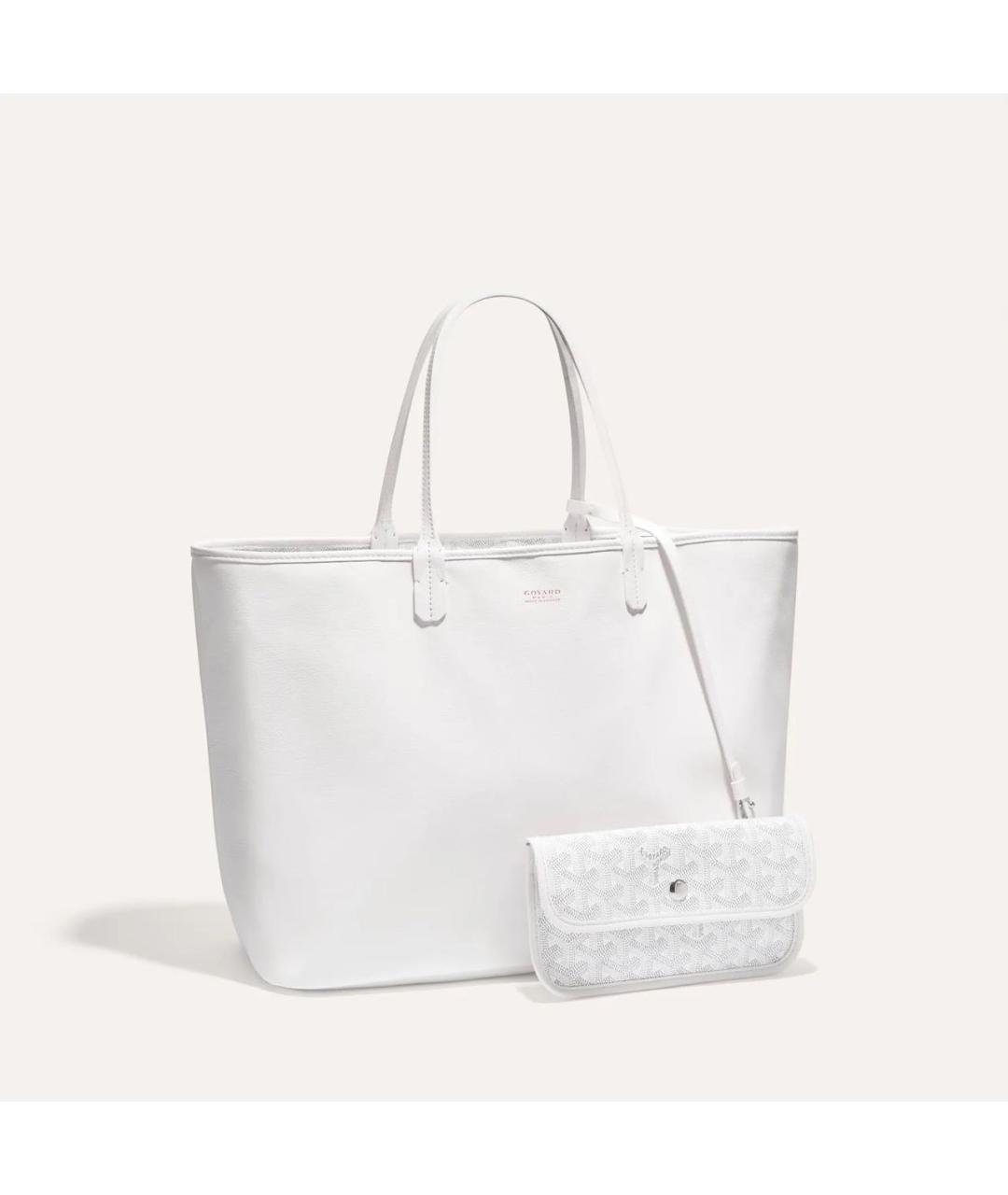 GOYARD Белая сумка тоут, фото 7