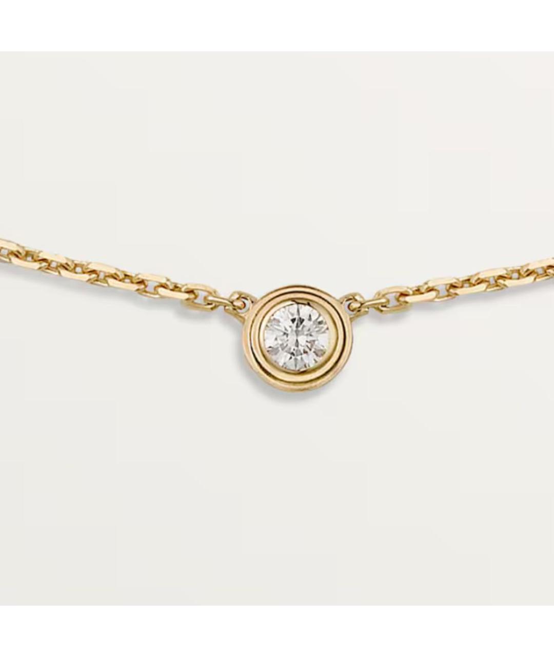 CARTIER Золотое колье из желтого золота, фото 3