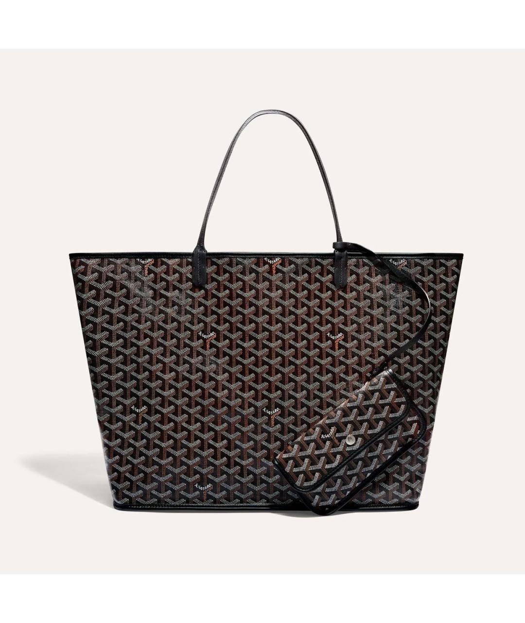 GOYARD Черная сумка тоут, фото 2