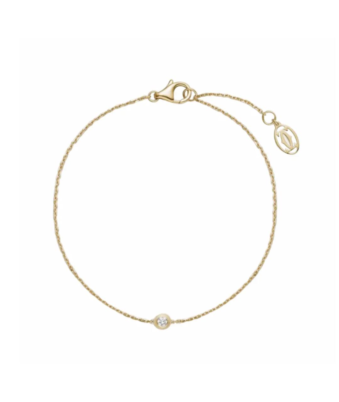 CARTIER Золотой браслет из желтого золота, фото 1