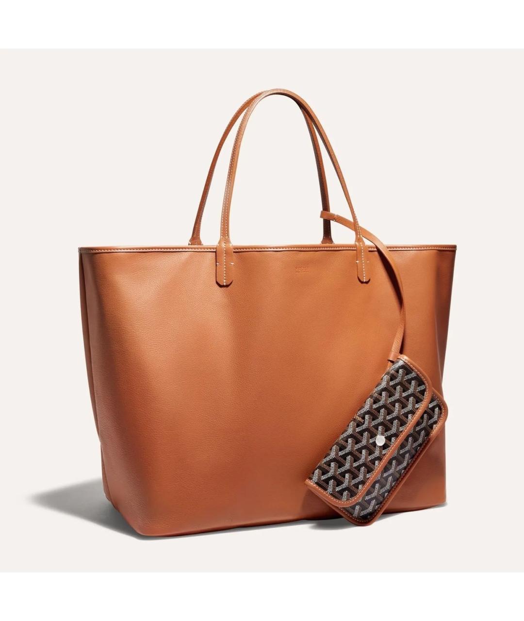 GOYARD Коричневая сумка тоут, фото 7
