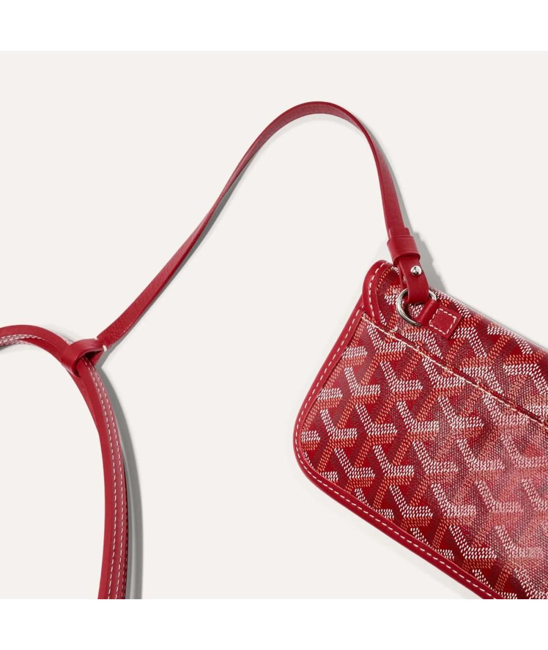 GOYARD Красная сумка тоут, фото 4