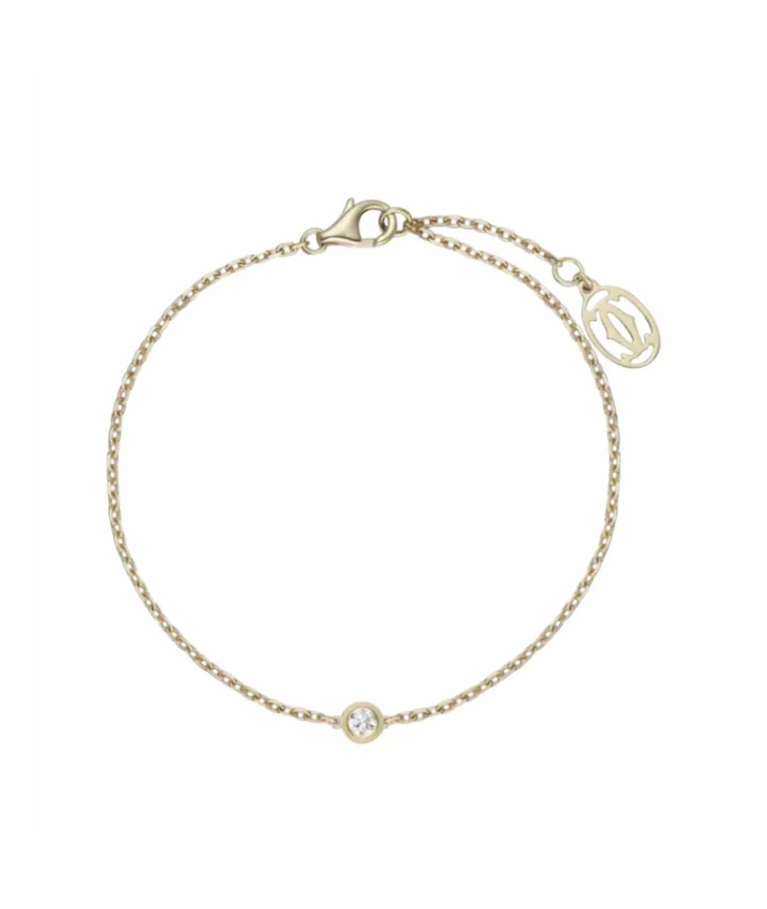 CARTIER Золотой браслет из желтого золота, фото 1