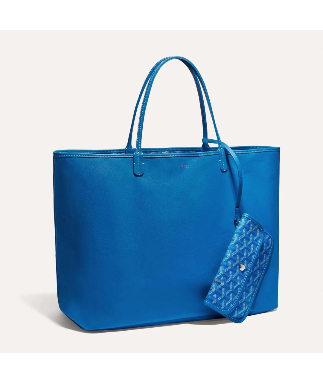GOYARD Синяя сумка тоут, фото 7