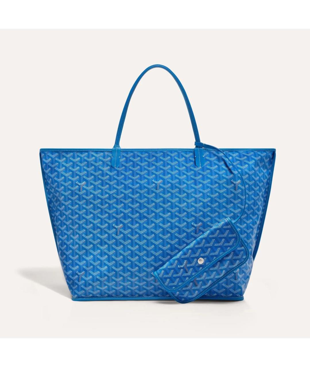 GOYARD Синяя сумка тоут, фото 2