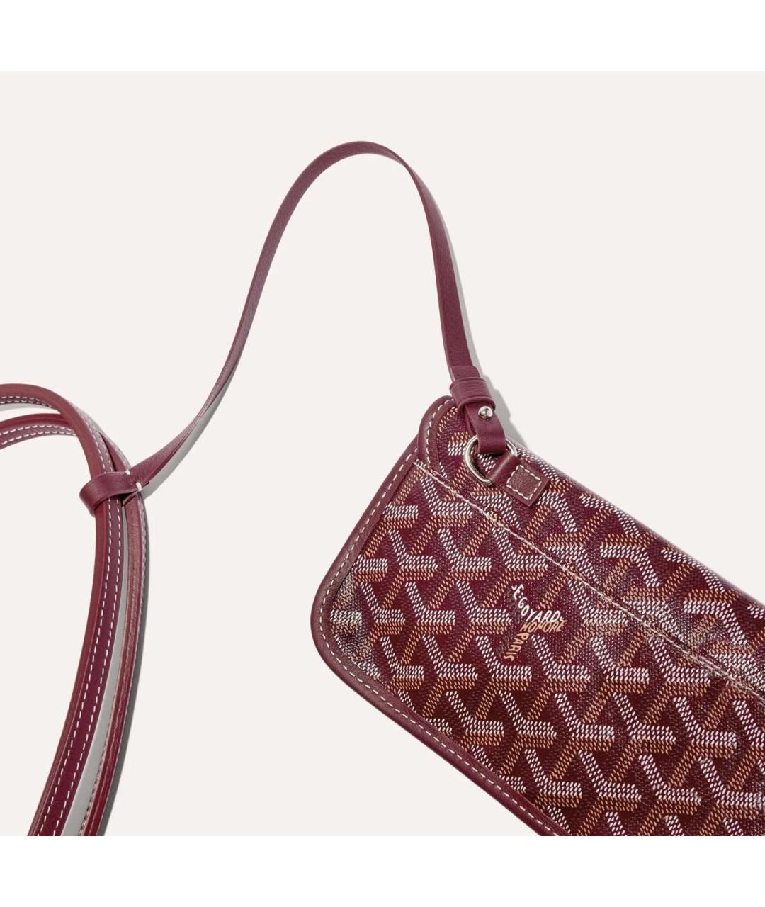 GOYARD Бордовая сумка тоут, фото 4