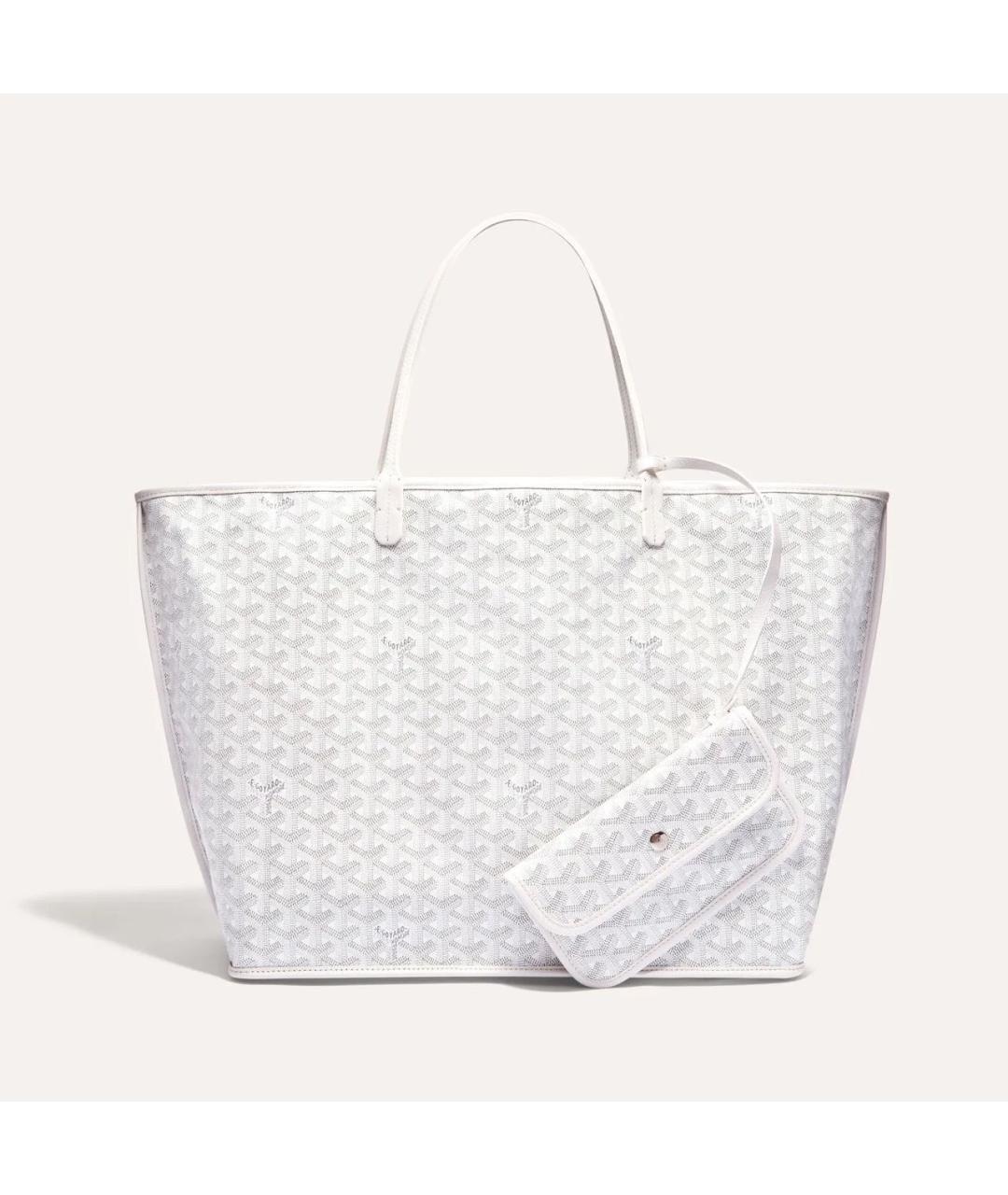 GOYARD Белая сумка тоут, фото 2