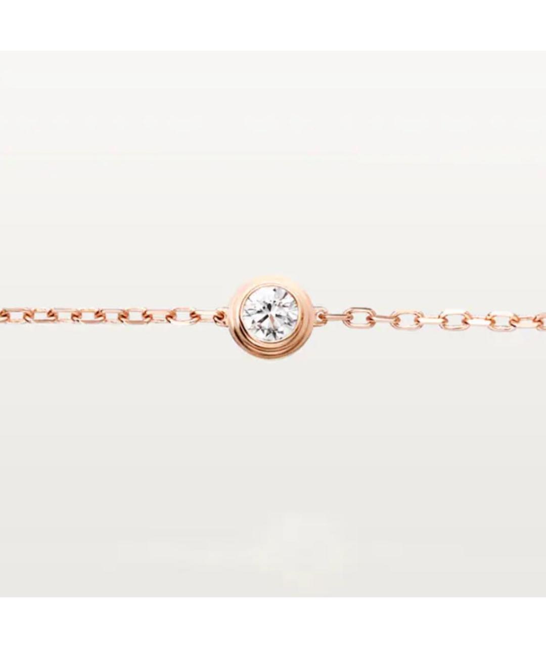 CARTIER Розовый браслет из розового золота, фото 4