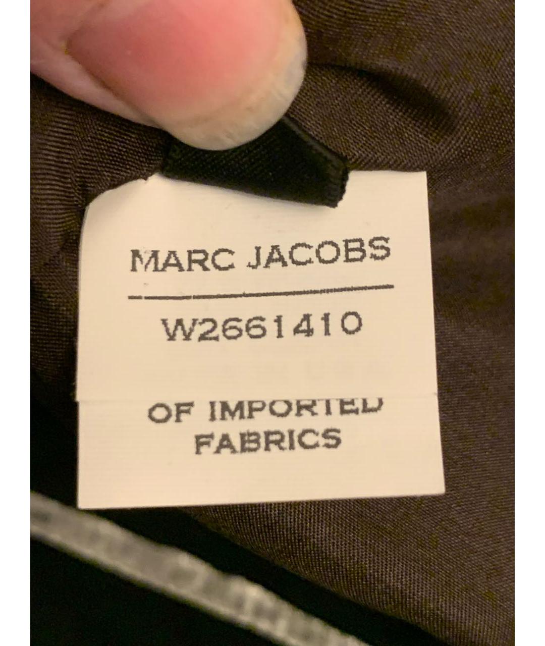 MARC JACOBS Коричневые шерстяные брюки широкие, фото 5