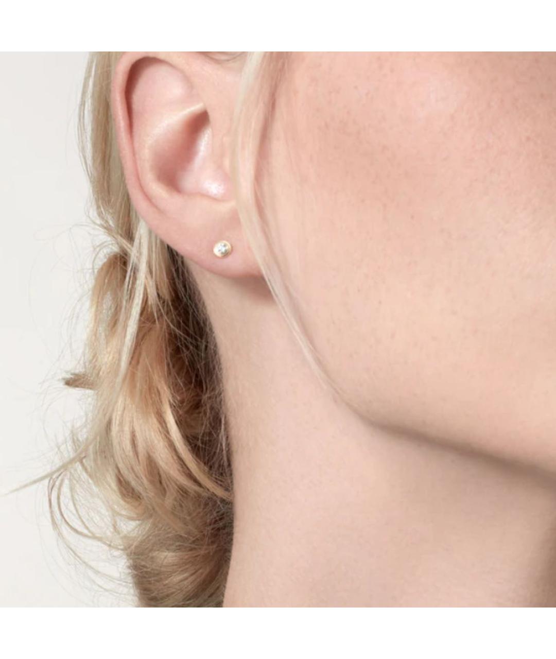 CARTIER Золотые серьги из желтого золота, фото 3