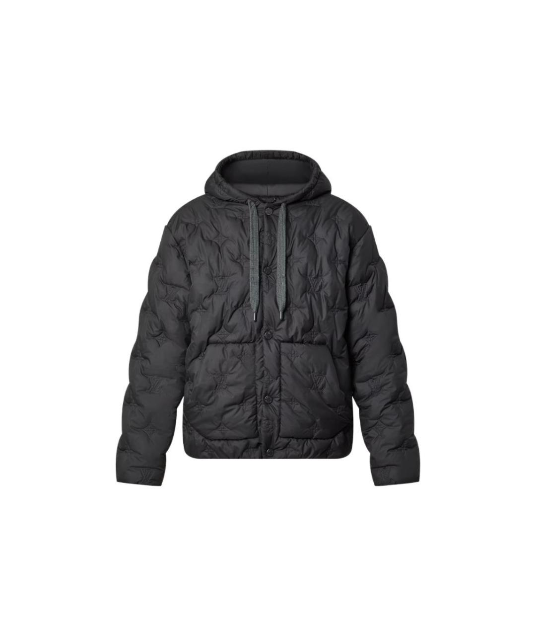 LOUIS VUITTON Черный пуховик, фото 8