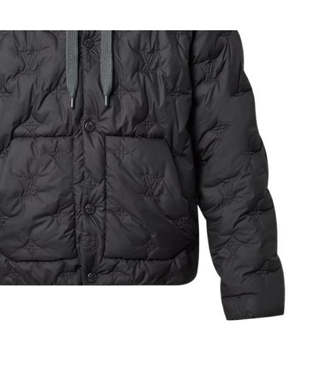 LOUIS VUITTON Черный пуховик, фото 7