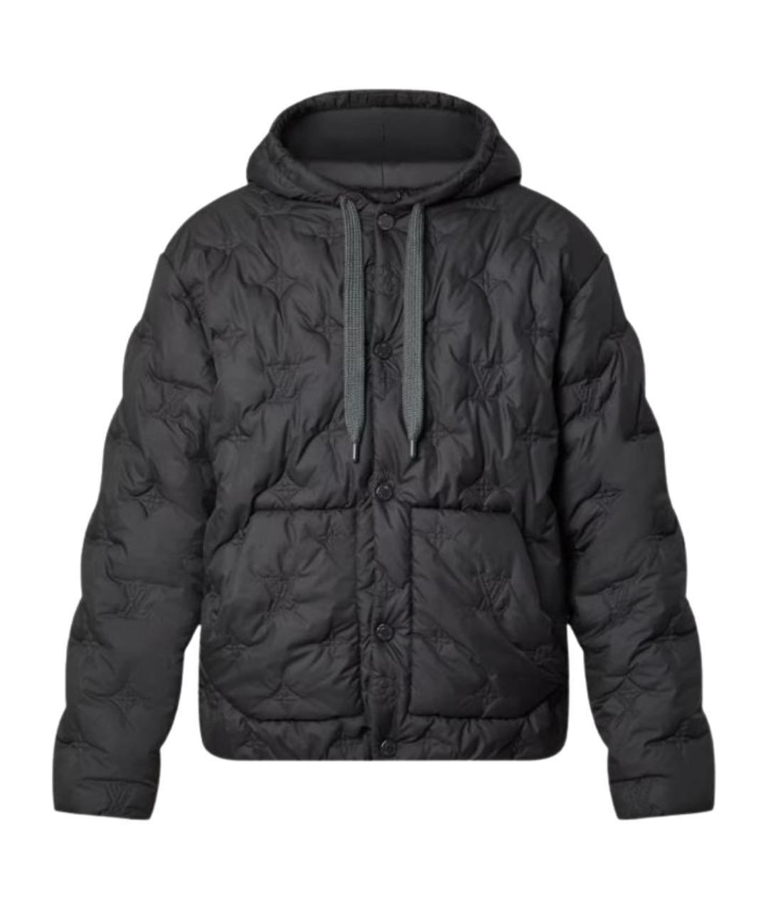 LOUIS VUITTON Черный пуховик, фото 1