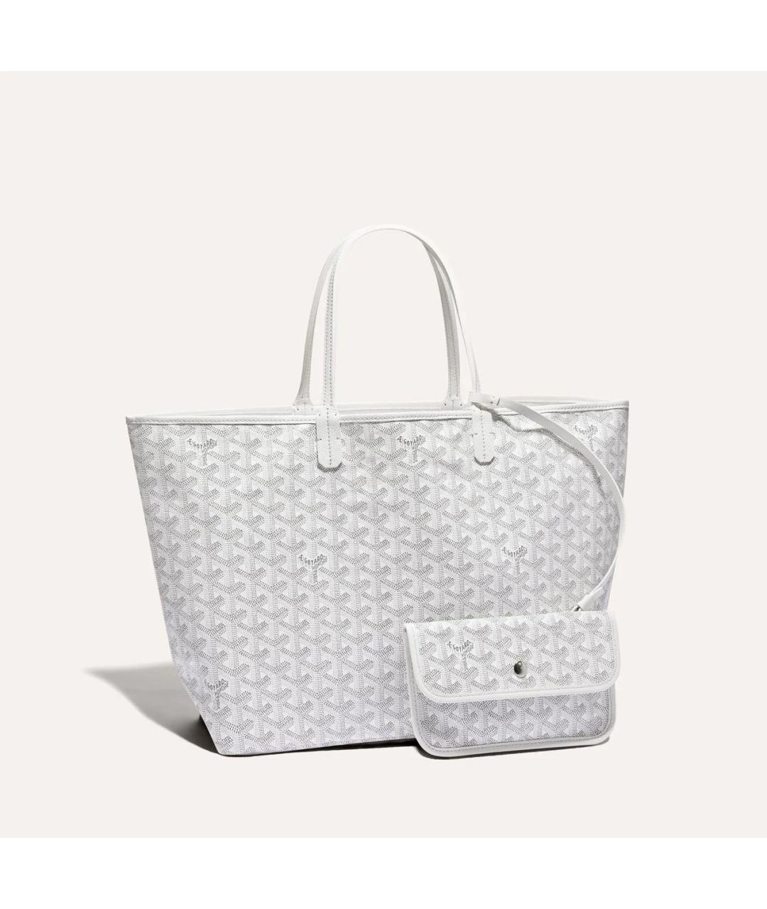 GOYARD Белая сумка тоут, фото 5