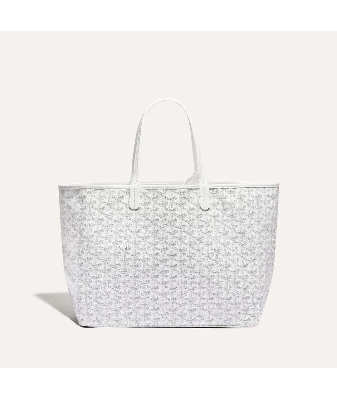 GOYARD Белая сумка тоут, фото 2