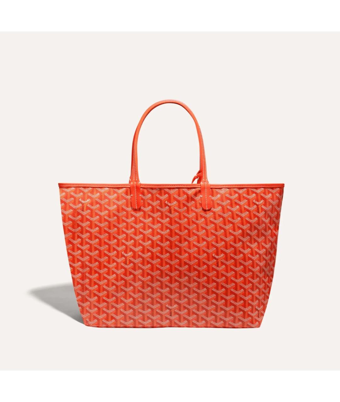 GOYARD Оранжевая сумка тоут, фото 2