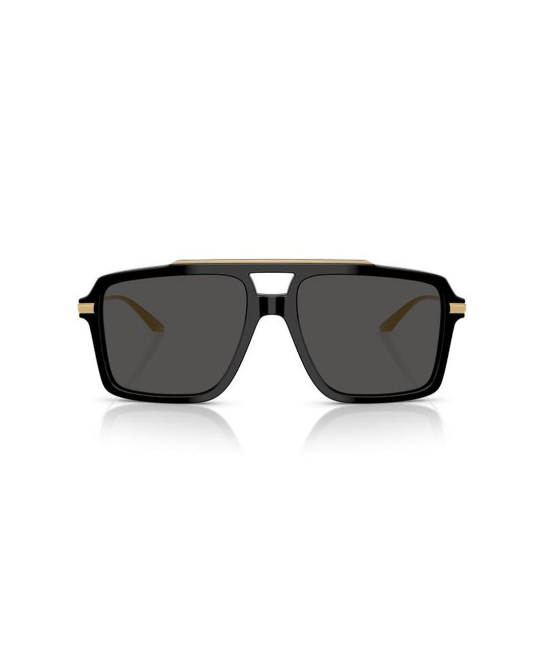 DOLCE&GABBANA Черные солнцезащитные очки, фото 2