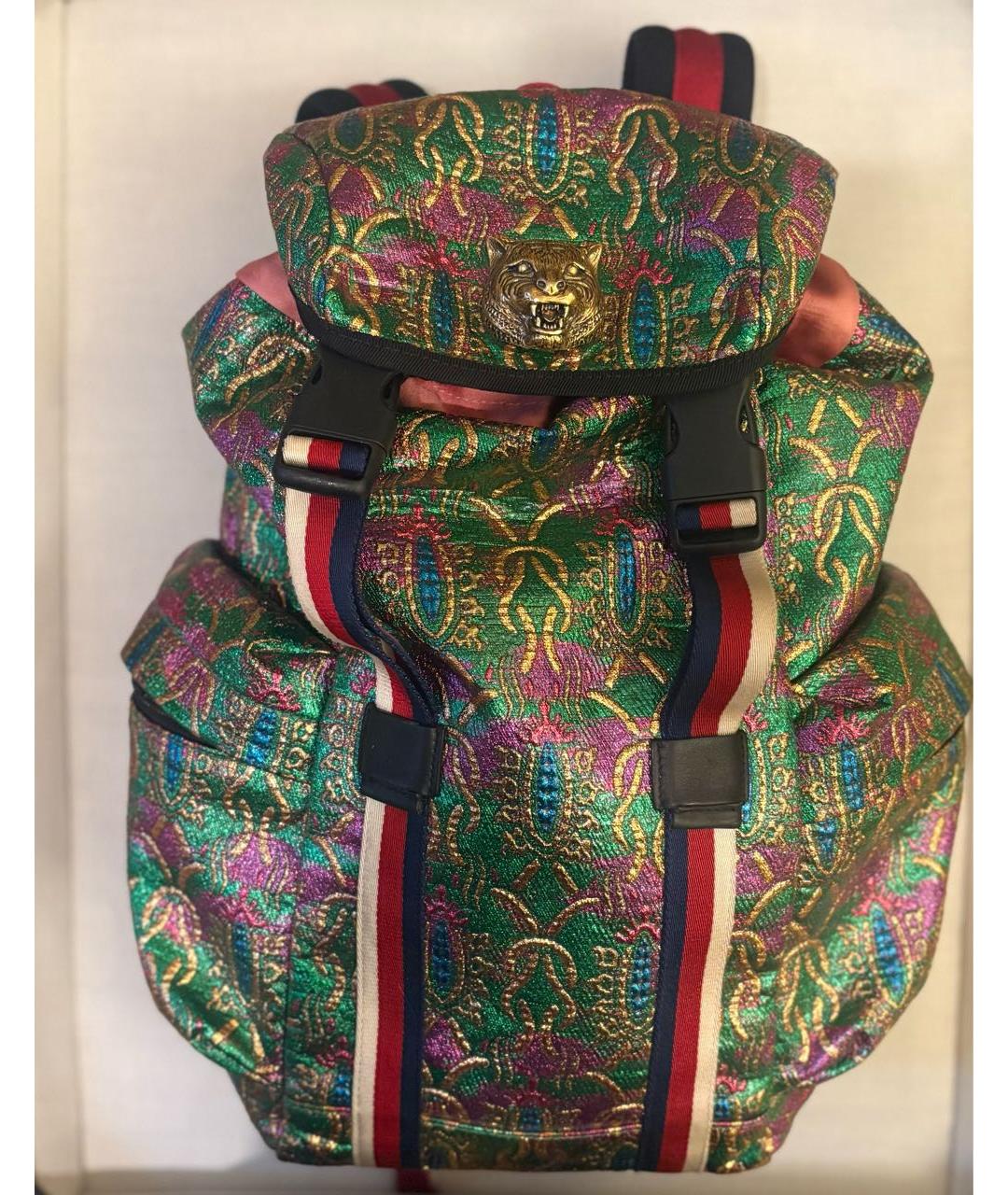 GUCCI Зеленый рюкзак, фото 8