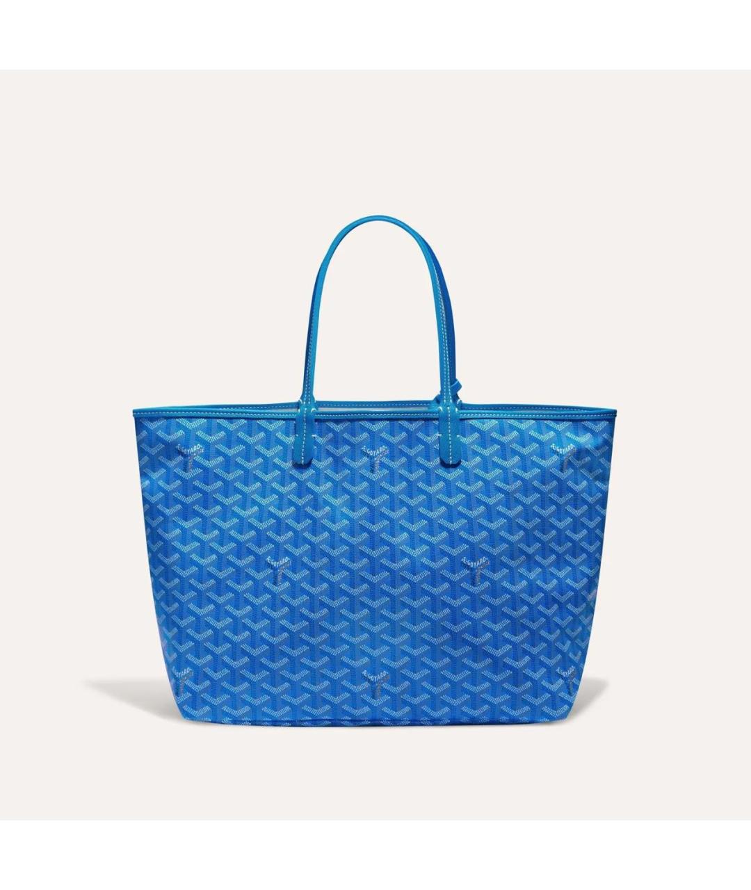 GOYARD Голубая сумка тоут, фото 2