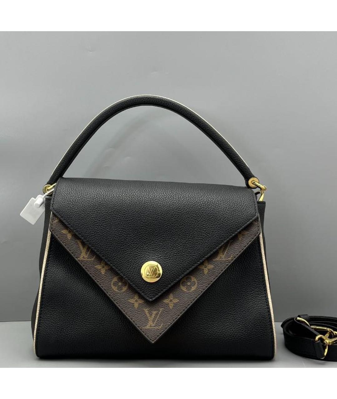 LOUIS VUITTON Черная сумка с короткими ручками, фото 2