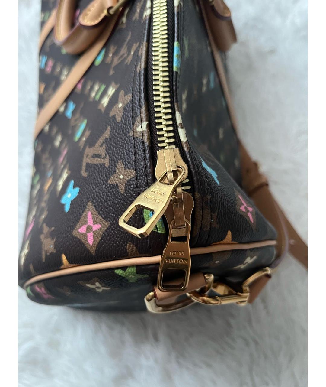 LOUIS VUITTON Коричневая дорожная/спортивная сумка, фото 7