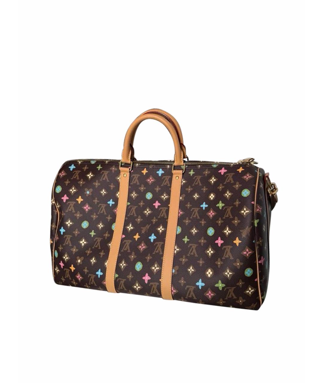 LOUIS VUITTON Коричневая дорожная/спортивная сумка, фото 1