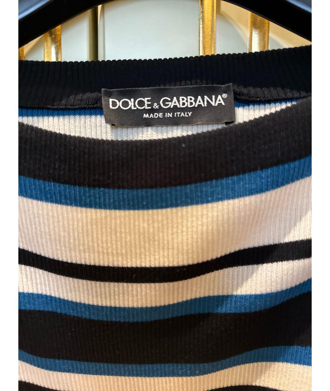 DOLCE&GABBANA Мульти шелковая водолазка, фото 3