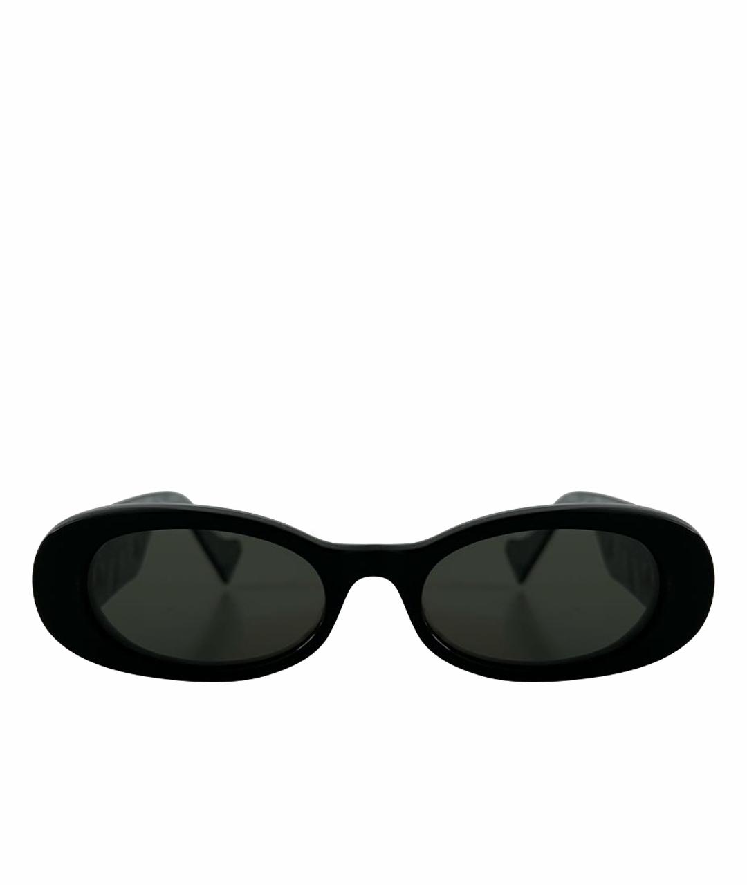 GUCCI Черные пластиковые солнцезащитные очки, фото 1