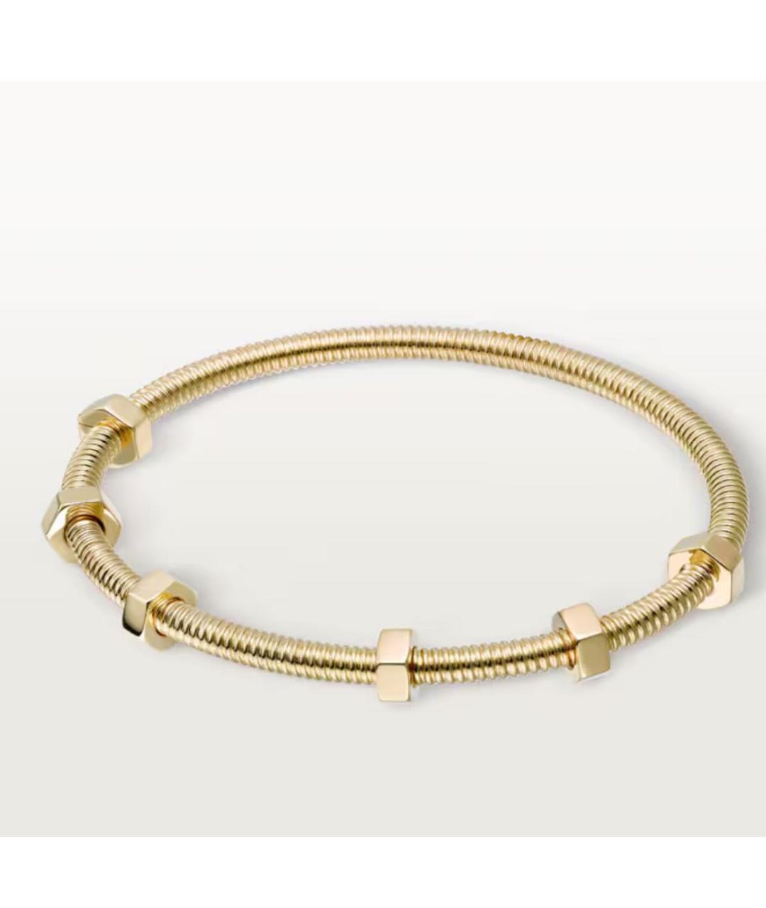 CARTIER Золотой браслет из желтого золота, фото 2
