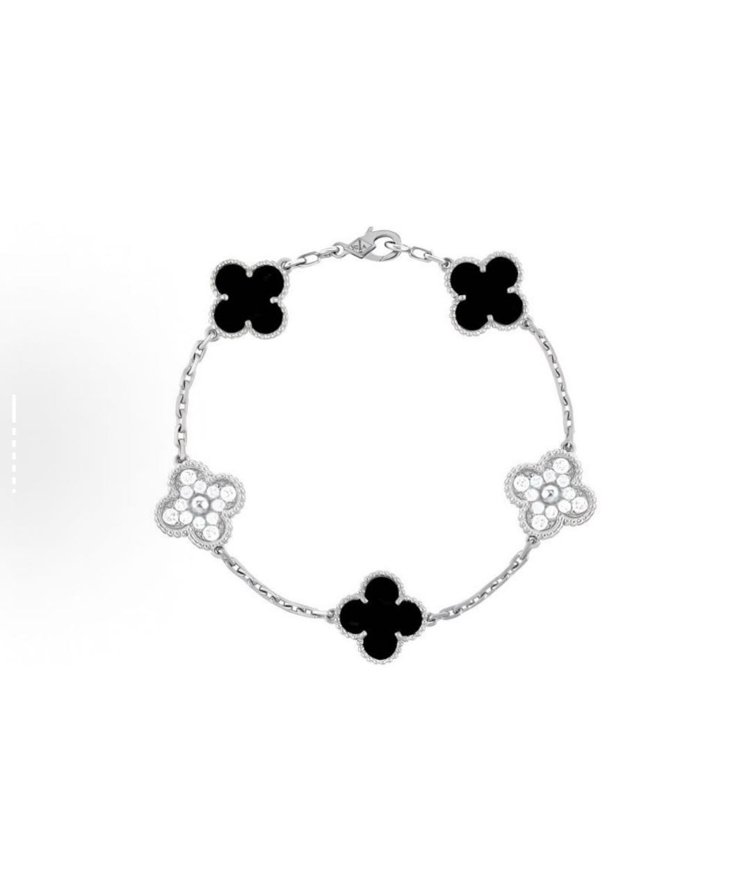 VAN CLEEF & ARPELS Черный браслет из белого золота, фото 3
