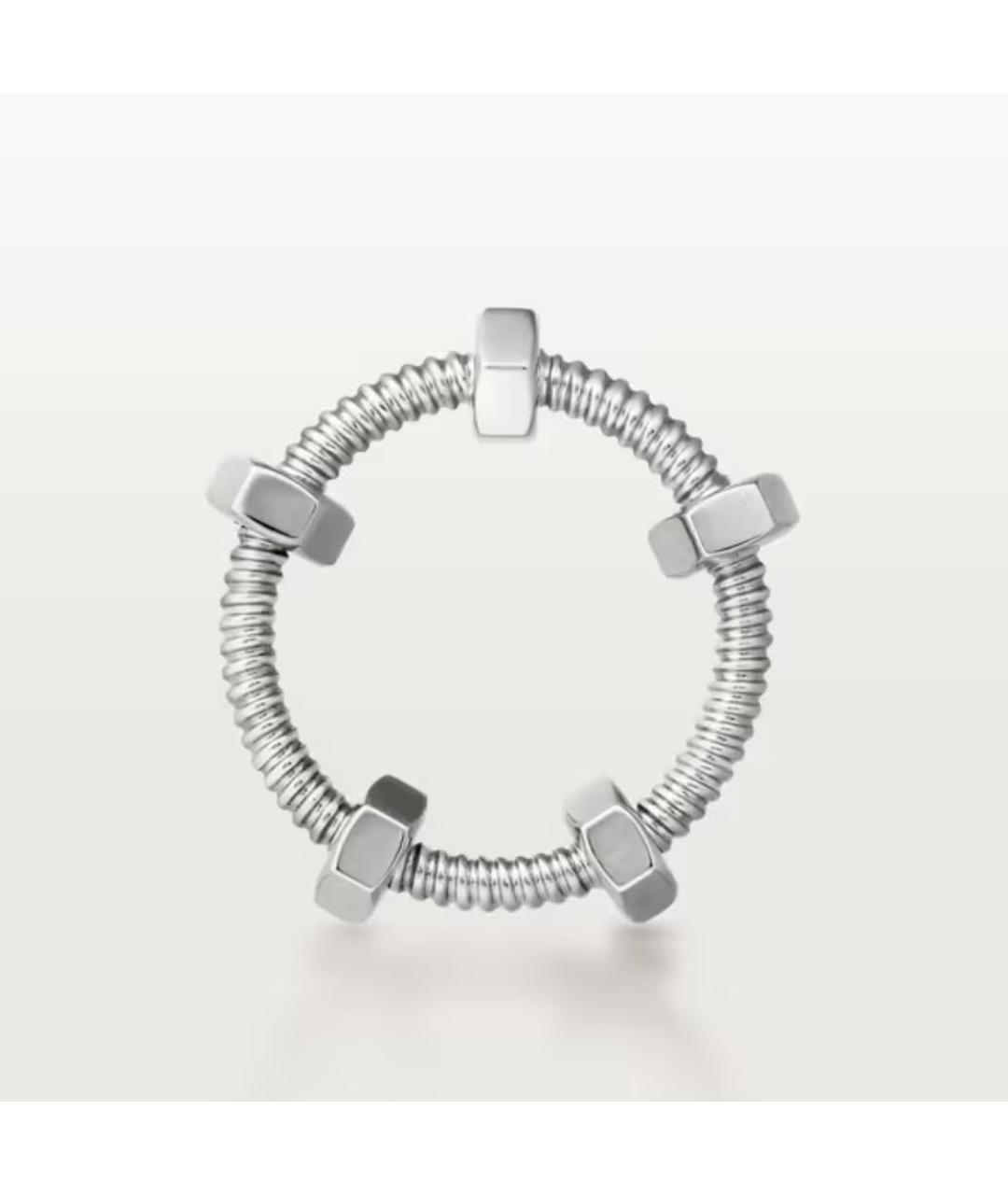 CARTIER Серебряное кольцо из белого золота, фото 3