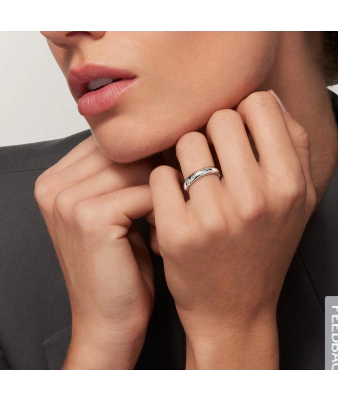 CARTIER Серебряное платиновое кольцо, фото 3
