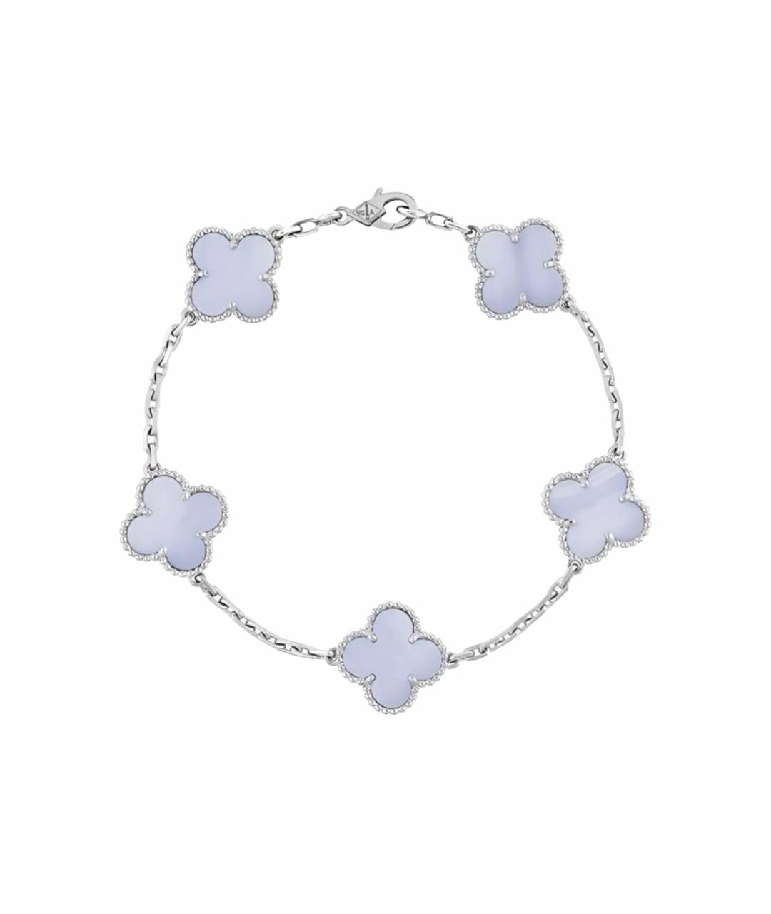 VAN CLEEF & ARPELS Фиолетовый браслет из белого золота, фото 1