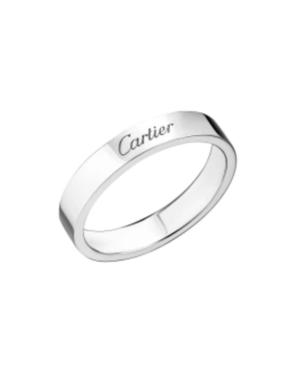 CARTIER Серебряное платиновое кольцо, фото 1