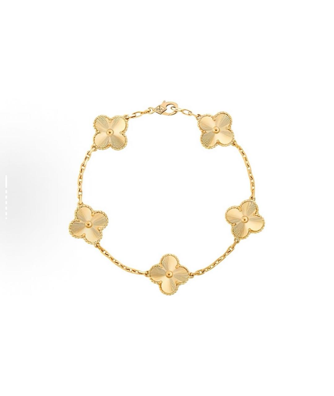 VAN CLEEF & ARPELS Золотой браслет из желтого золота, фото 2