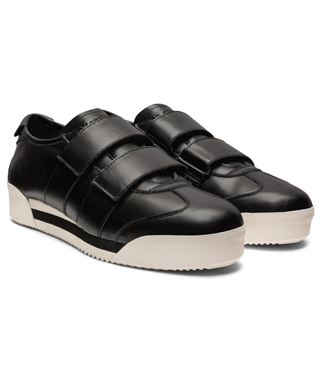 ONITSUKA TIGER Черные кожаные кроссовки, фото 3