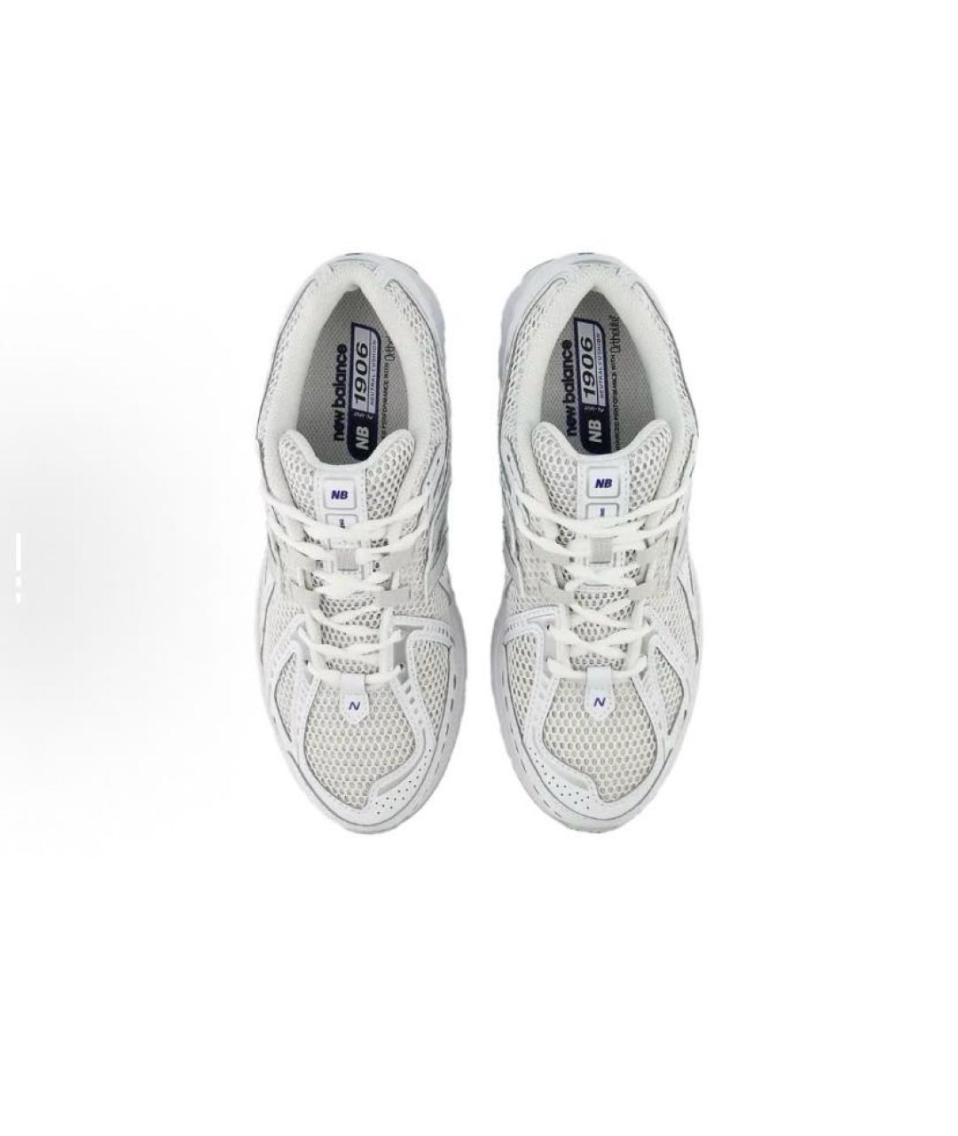 NEW BALANCE Белые текстильные низкие кроссовки / кеды, фото 5