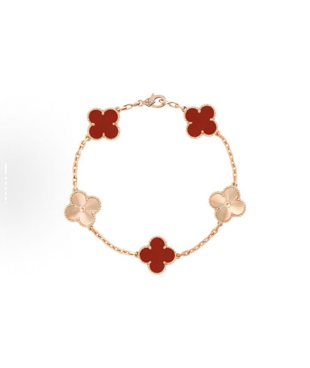 VAN CLEEF & ARPELS Красный браслет из розового золота, фото 2