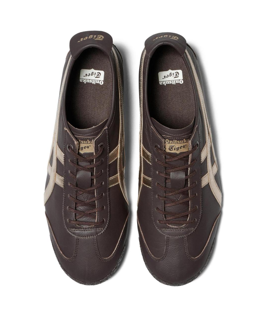 ONITSUKA TIGER Коричневые кроссовки, фото 4