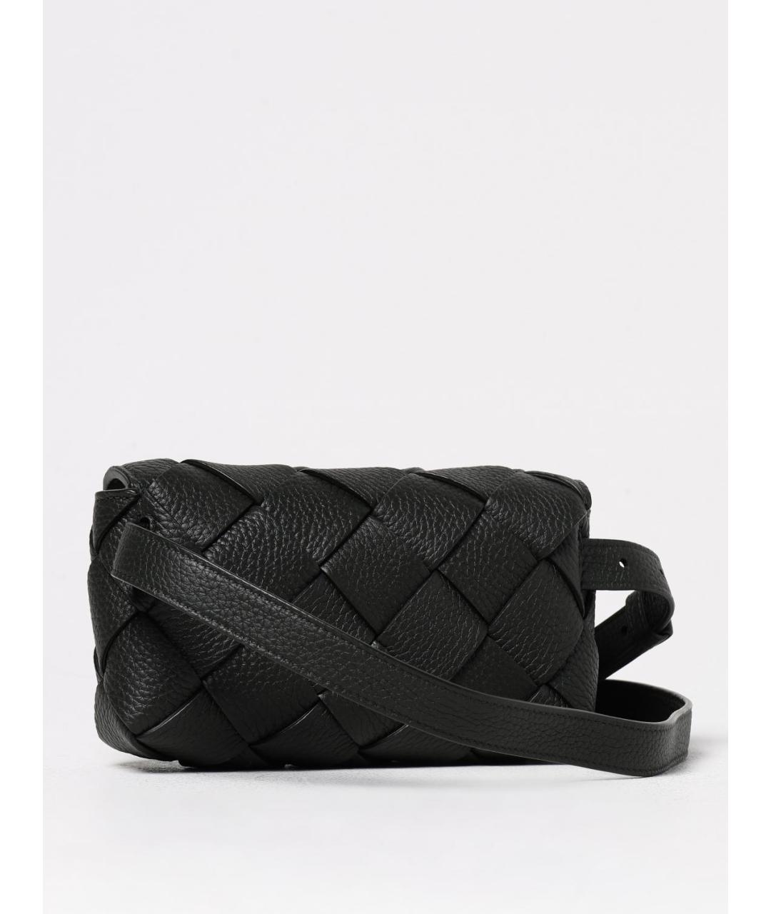 BOTTEGA VENETA Зеленая кожаная поясная сумка, фото 3